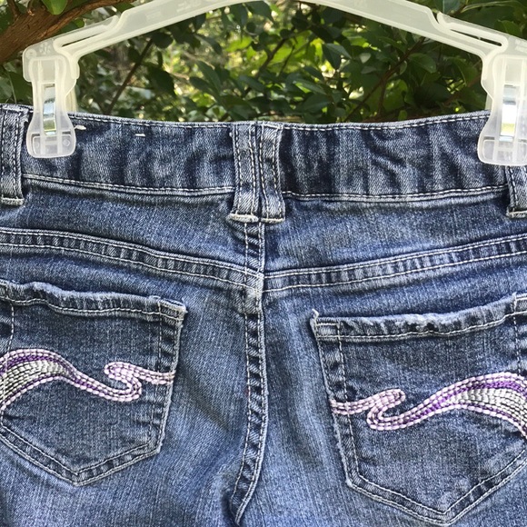 Route 66 Embroidered Jean Shorts Shopkins Tie Tee - Picture 13 of 16